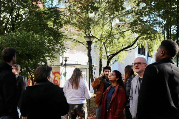 people on construction site