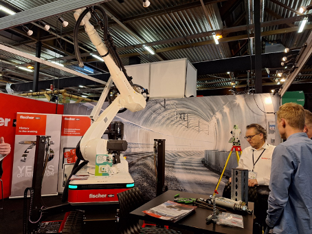 Fischer drilling robot Baubot