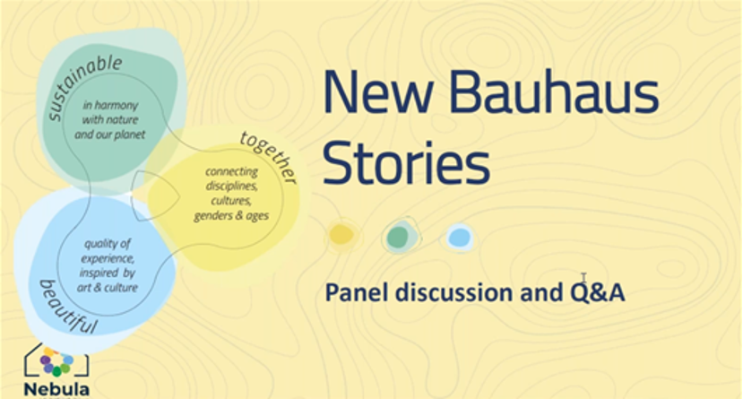 New Bauhaus Stories graphic cover